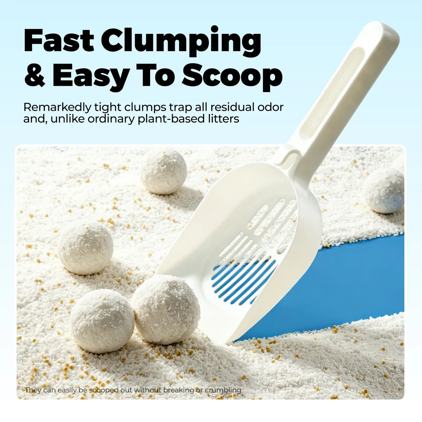 G&S Premium Universal Plant-Derivatives Cat Litter - Strong Clumping, Low Dust, Odor Control, Anti-Stick to Litter Box, Highly Absorbent, Ph Health Monitoring