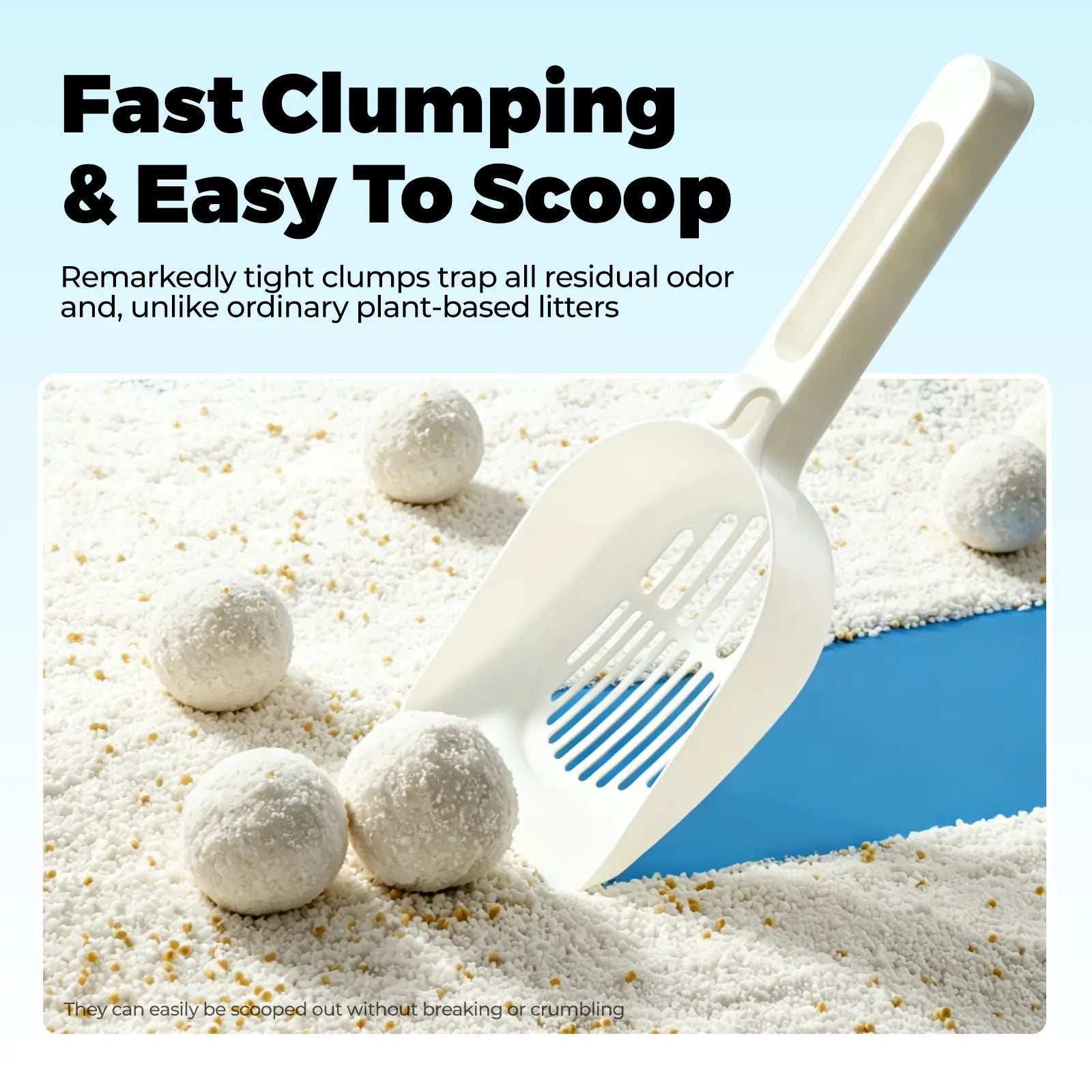 G&S Premium Universal Plant-Derivatives Cat Litter - Strong Clumping, Low Dust, Odor Control, Anti-Stick to Litter Box, Highly Absorbent, Ph Health Monitoring
