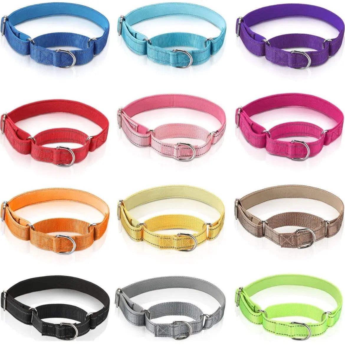 Personalized Martingale Collar - Adjustable Training Collar Dog Collar Pet Collar